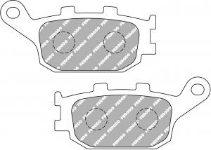 FERODO REMBLOK FDB754P BRAKE PADS ORGANIC