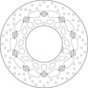 BREMBO REMSCHIJF BRAKE DISC, 78B40871