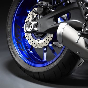 Yamaha MT-07 Reflecterende velgsticker zwart