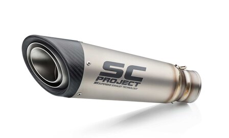 SC Project uitlaatsysteem S1 EURO3 MT-07 (2014 - )
