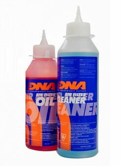 DNA luchtfilter service kit voor motoren 220ml olie &amp; 270ml cleaner