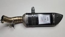 Akrapovic slip-on titanium uitlaatdemper voor YZF-R3/MT-03 (EU4)