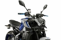 PUIG Naked Front Spoiler mat zwart voor Yamaha MT-09 '21-23