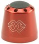 GILLES HANDLEBAR WEIGHTS, CONE , RED