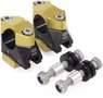 GILLES ADJUSTABLE RISER 2DGT, BLACK-GOLD