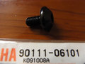 Yamaha BOLT,HEX. SOCKET BUTTON 90111-06101-00