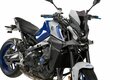PUIG Naked Front Spoiler mat zwart voor Yamaha MT-09 '21-23