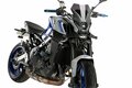 PUIG Naked Front Spoiler mat zwart voor Yamaha MT-09 '21-23